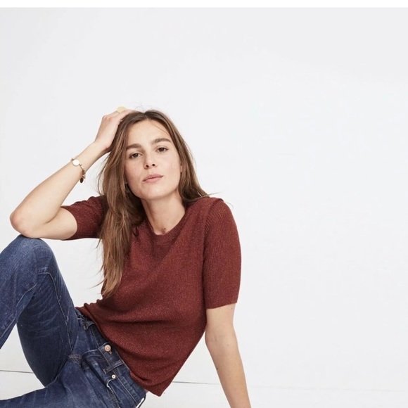 Madewell Evening Sparkle sweater NWT - Picture 7 of 7